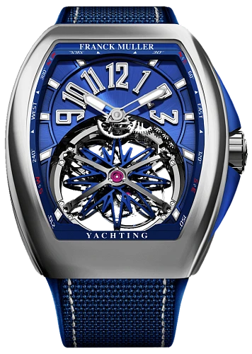 Заказать Franck Muller  Mens Collection Gravity Vanguard Yachting  V 45 T GR CS BL ST
