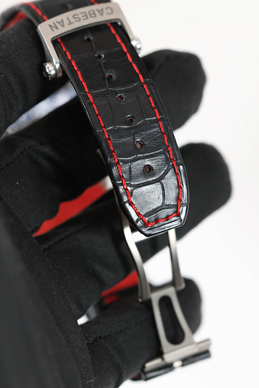 Часы CABESTAN  Kronoconcept Terra Luna Titanium Skeleton Vertical Tourbillon Piece Unique 1/1  Kronoconcept