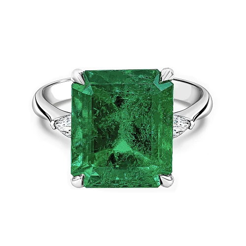 Украшение GRS GemResearch Swisslab  Кольцо с изумрудом 18,97 ct. (Colombia)   