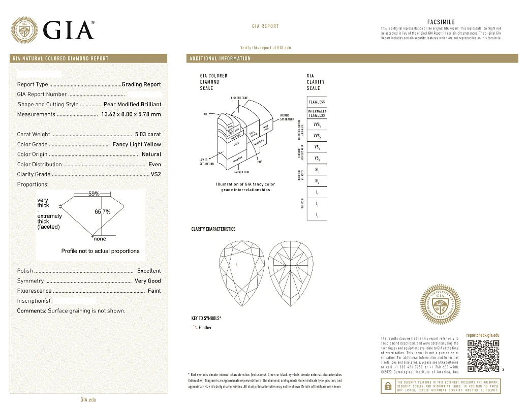 Украшение GIA  Серьги С Бриллиантами 5,16/5,03 Ct.   