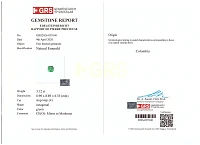 Украшение GRS GemResearch Swisslab  Кольцо с изумрудом 3,12 ct. (Colombia)   