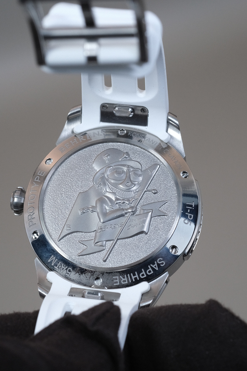 Часы Константин Чайкин (Konstantin Chaykin)  Behrens X Konstantin Chaykin Limited Edition Prototype #0 White  BHR028T