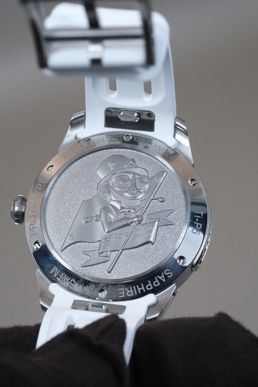 Часы Konstantin Chaykin (Константин Чайкин)  Behrens X Konstantin Chaykin Limited Edition Prototype #0 White  BHR028T