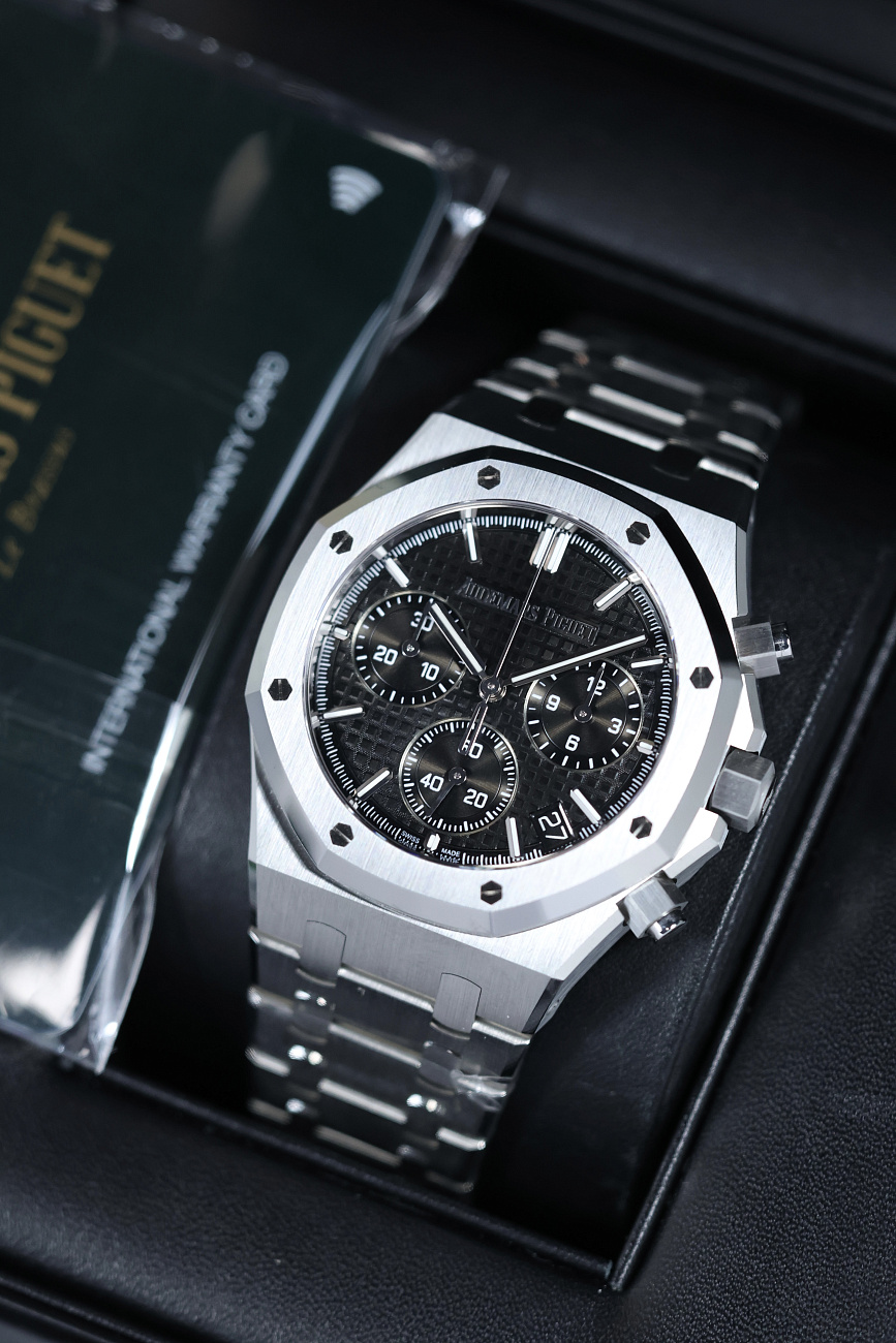 Часы Audemars Piguet  Royal Oak Chronograph 41Mm Black Dial  26240ST.OO.1320ST.06