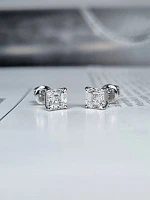 Украшение GIA  Серьги с бриллиантами 0,77/0,77 ct. F/VS1 "Lucky Number"   