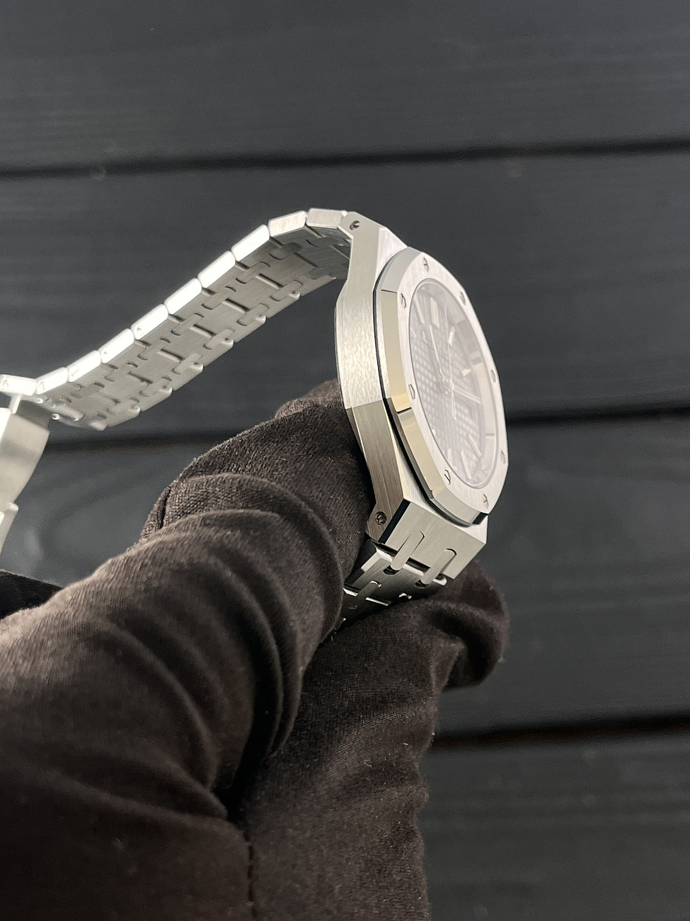 Часы Audemars Piguet  Royal Oak 37 Mm Grey Dial  15550ST.OO.1356ST.07