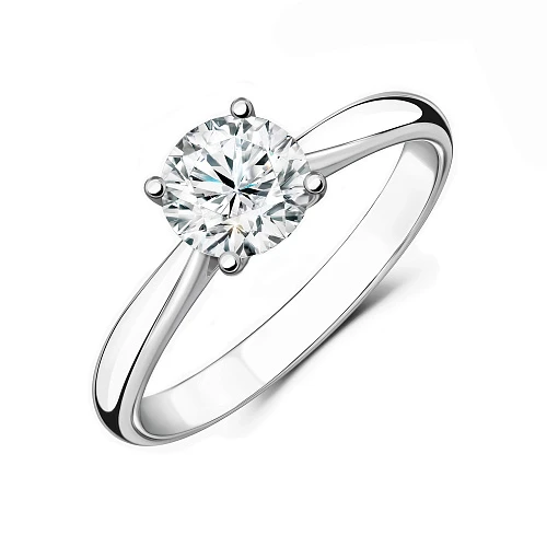 Украшение GIA  Кольцо 0,99 ct. H/VVS2 "Lucky Number" (3 Excellent)   