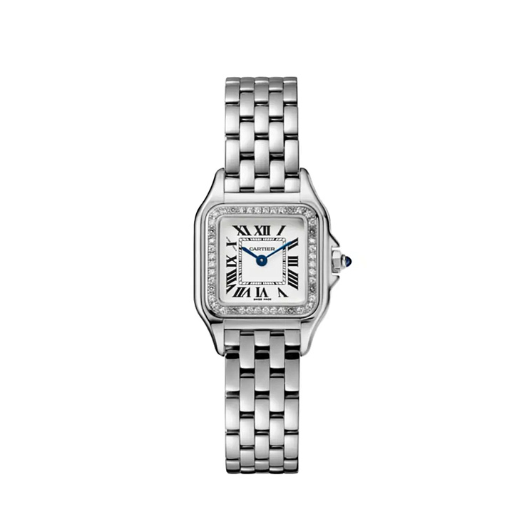 Часы Cartier  Panthere Medium Steel And Diamonds Small  W4PN0007