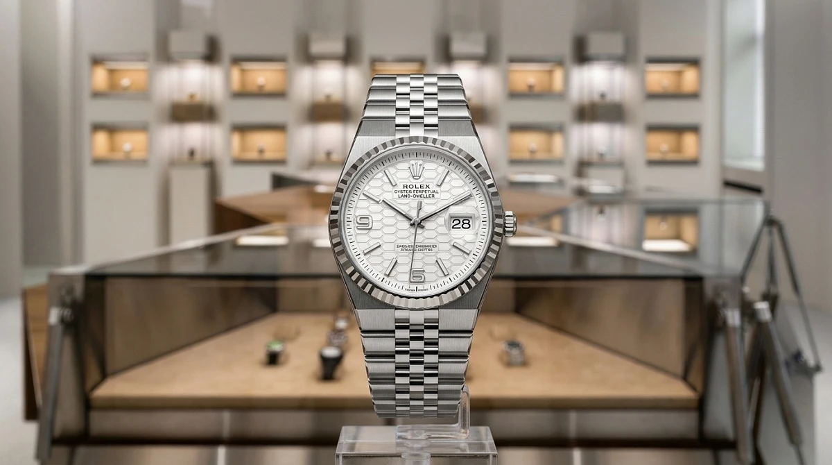 Анализ конструкции Rolex Land-Dweller 127234 и архитектура калибра 7135