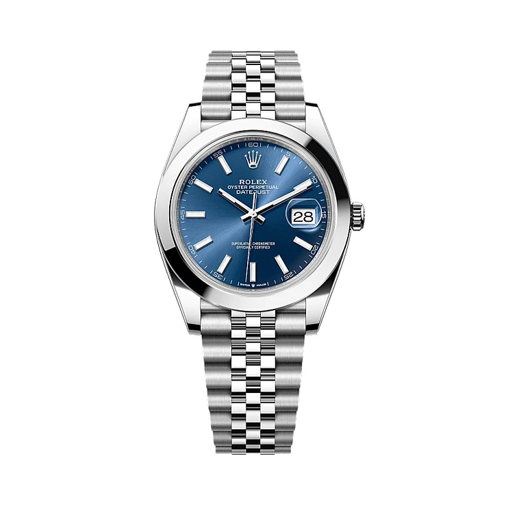 Часы Rolex  Oyster Perpetual Datejust 41 Mm Blue Sticks Jubilee  126300
