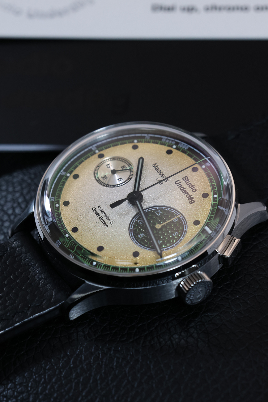 Часы Studio Underd0g  STUDIO UNDERD0G X MASSENA LAB CHAMPAGNE & CAVIAR  03SERIES Champagne & Caviar