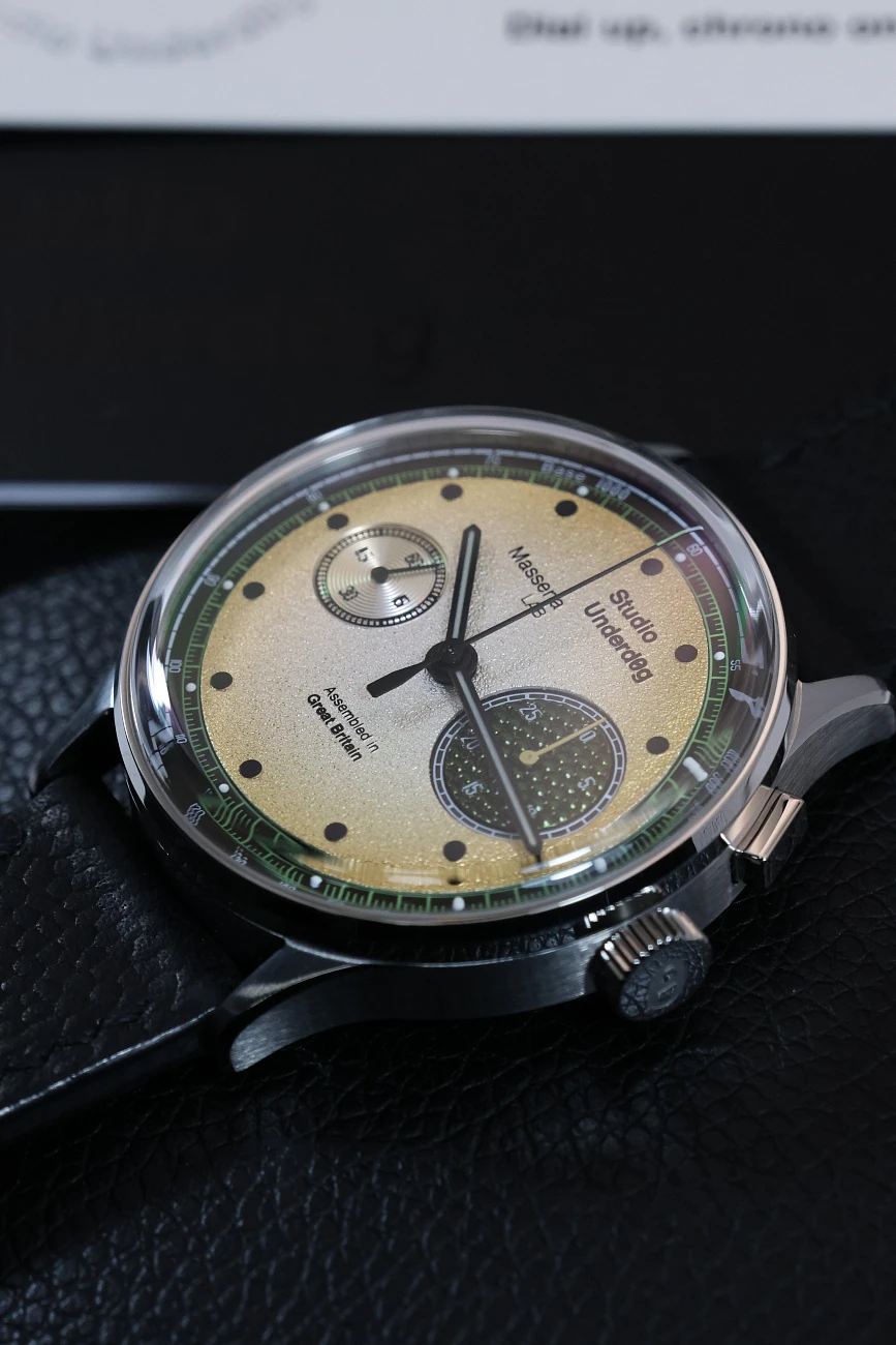 Часы Studio Underd0g  STUDIO UNDERD0G X MASSENA LAB CHAMPAGNE &amp; CAVIAR  03SERIES Champagne &amp; Caviar