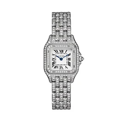 Cartier Panthère De Cartier Medium Steel Custom Diamonds