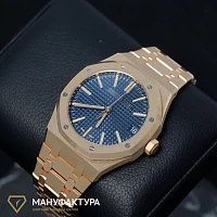 Часы Audemars Piguet  Royal Oak Selfwinding 50Th Anniversary Rose Gold Blue Dial  15510OR.OO.D315CR.01 