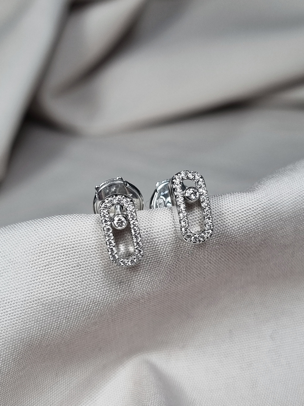 Украшение MESSIKA  Серьги Move Uno  Move Uno diamond earrings 5634 