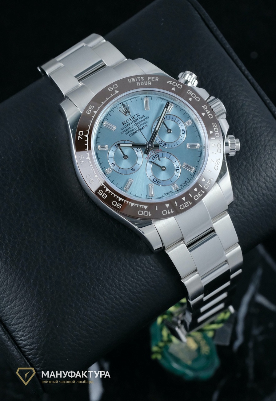 Часы Rolex  Cosmograph Daytona Platinum Baguette Diamond Dial  116506 