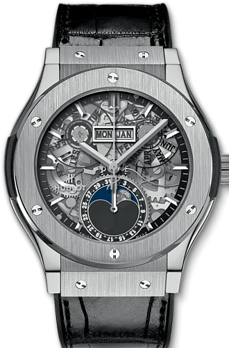 Заказать Hublot  Classic Aerofusion Moonphase Titanium 42 Mm  547.NX.0170.LR