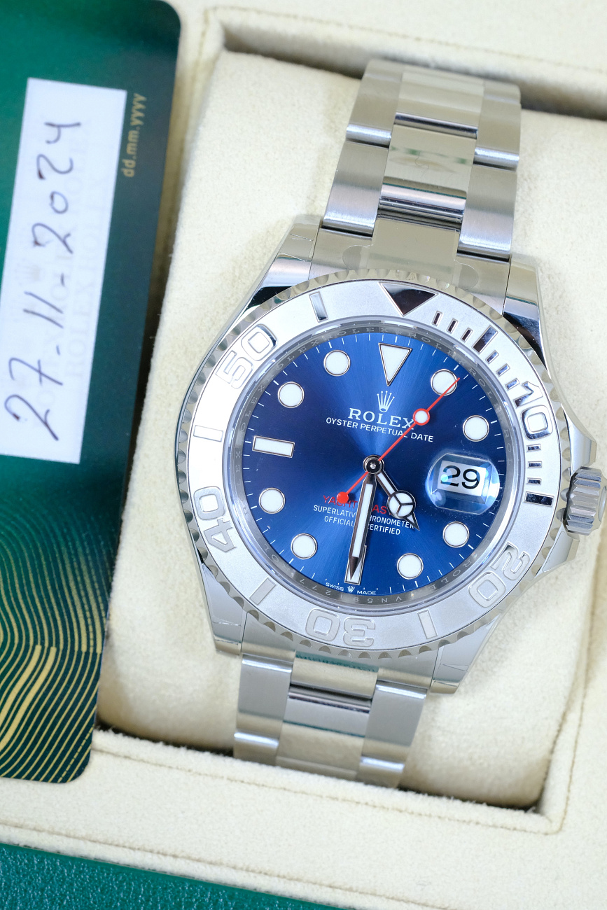 Часы Rolex  Yacht-Master 40 Rolesium Blue  126622-0002