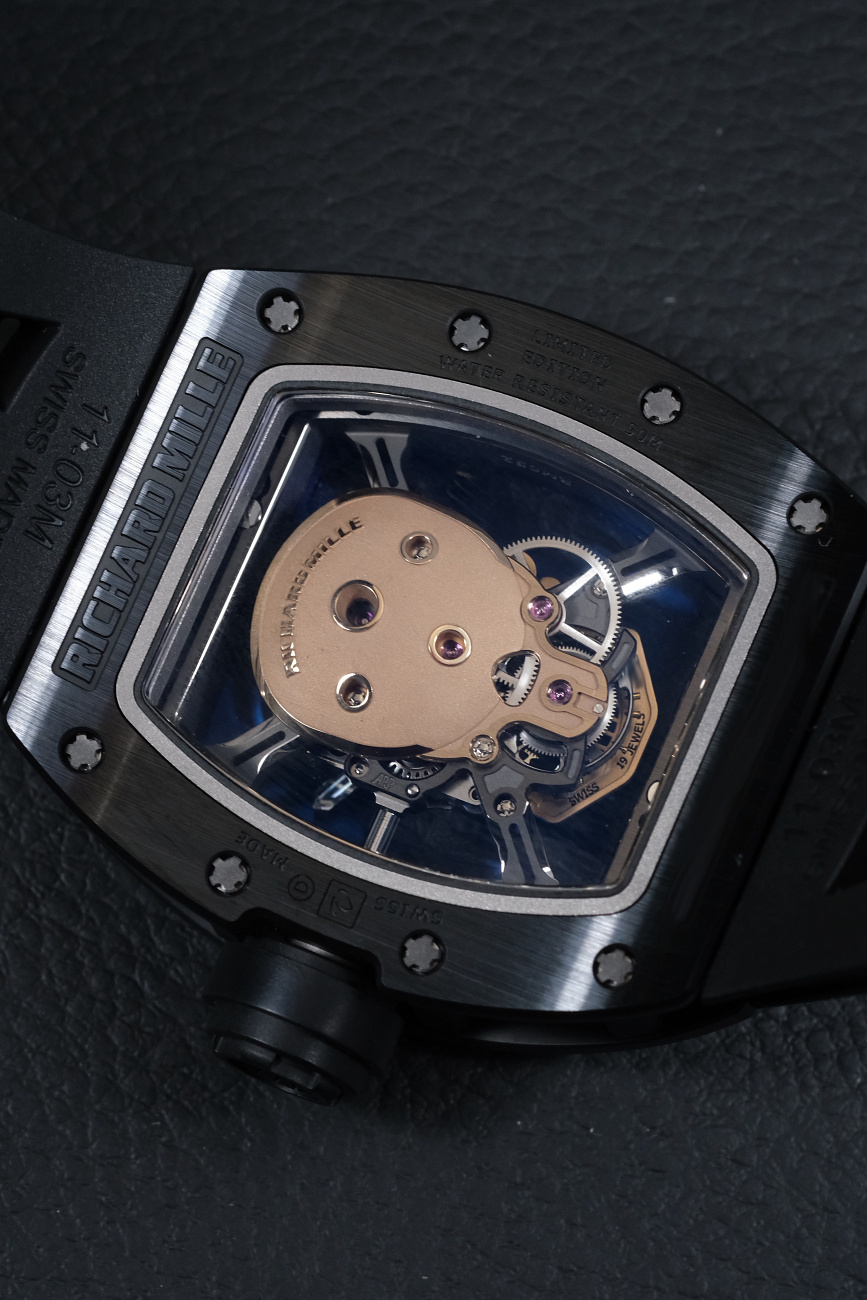 Часы Richard Mille  52-01 'Skull' Black Ceramic Limited Edition Of 30  RM 52-01