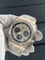 Часы Audemars Piguet  Royal Oak Offshore Selfwinding Chronograph Pink Gold Titanium Bezel Grey Dial  26420OI.OO.A015VE.01