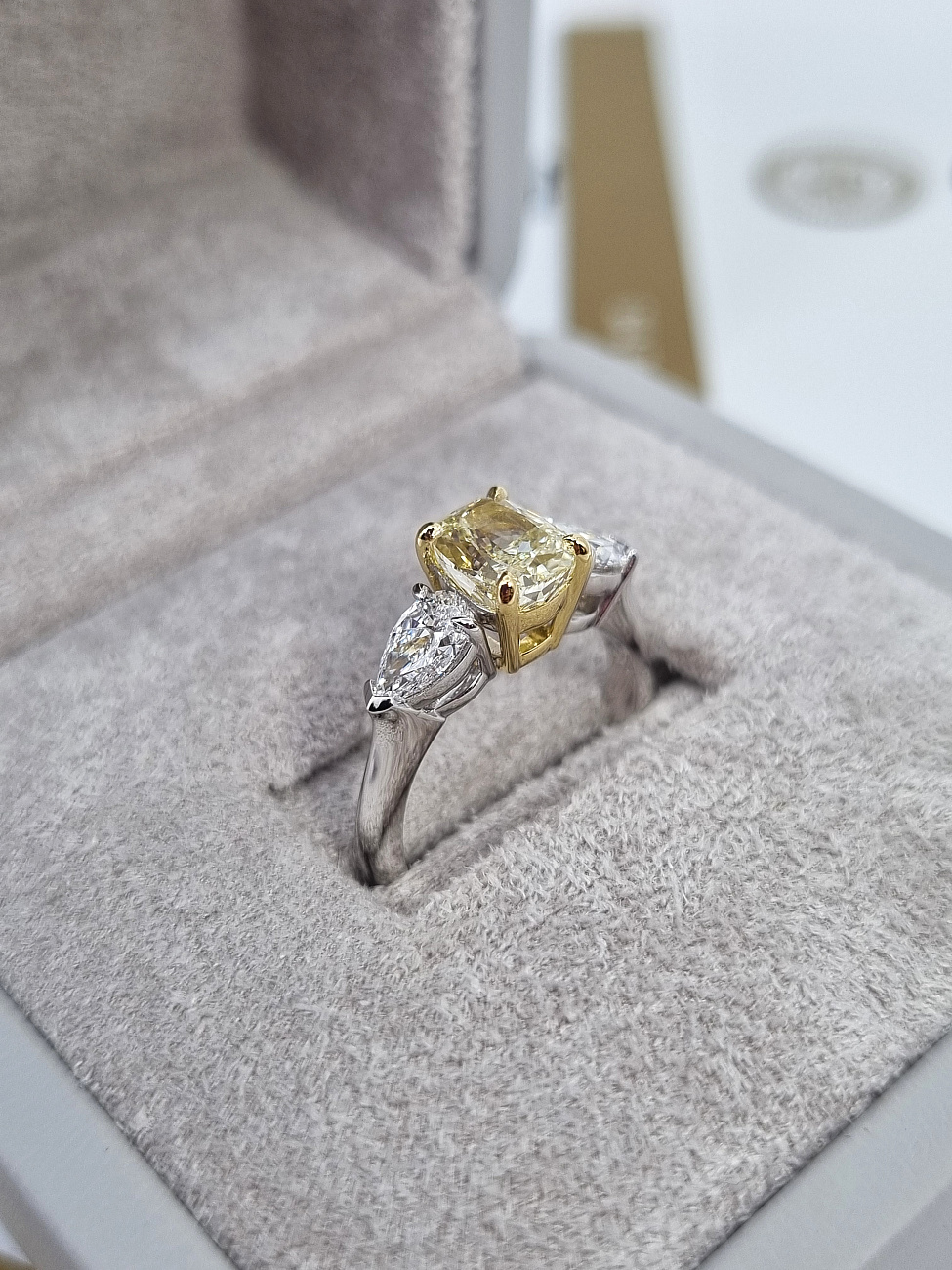 Украшение NO NAME  Кольцо С Бриллиантом 1,50 Ct. W To X Range/Vs1   