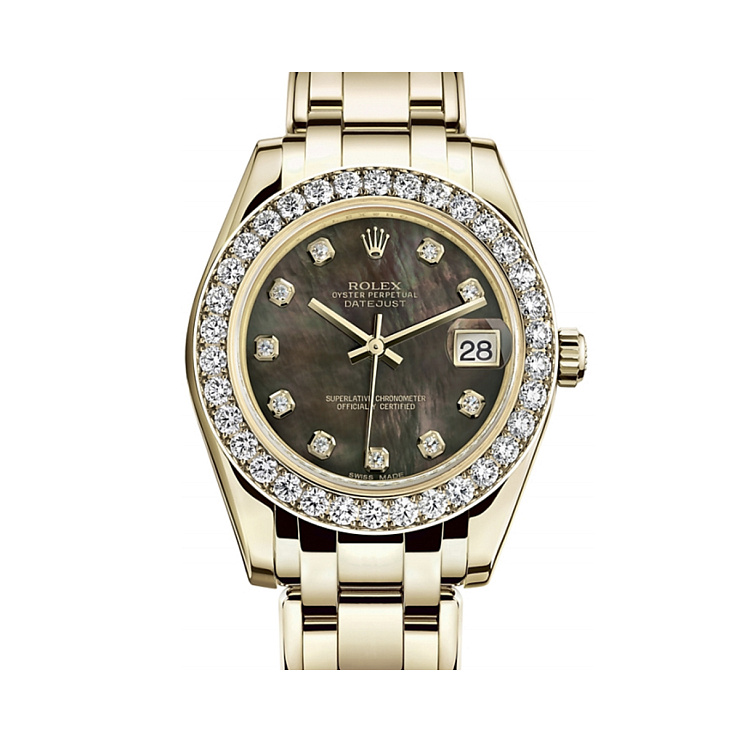 Часы Rolex  Pearlmaster 34Mm Dark M.o.p. Dial  81298