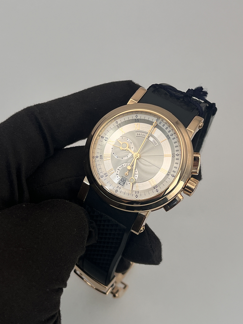 Часы Breguet  Marine Chronograph Rose Gold  5827BR/12/5ZU