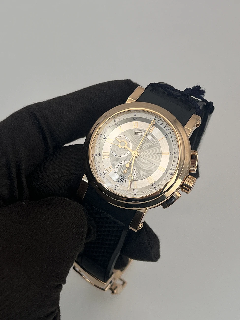 Часы Breguet  Marine Chronograph Rose Gold  5827BR/12/5ZU