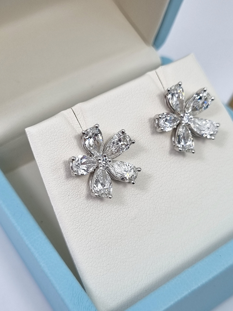 Украшение NO NAME  Серьги С Бриллиантами 5,11 Ct. G-H/Vs   