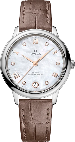 Заказать Omega  De Ville Prestige Co-Axial Master Chronometer 34 Mm  434.13.34.20.55.001