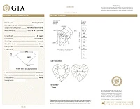 Украшение GIA  Серьги 1,01/1,02 ct. Fancy Yellow/VVS1-VS2 Heart Diamonds   
