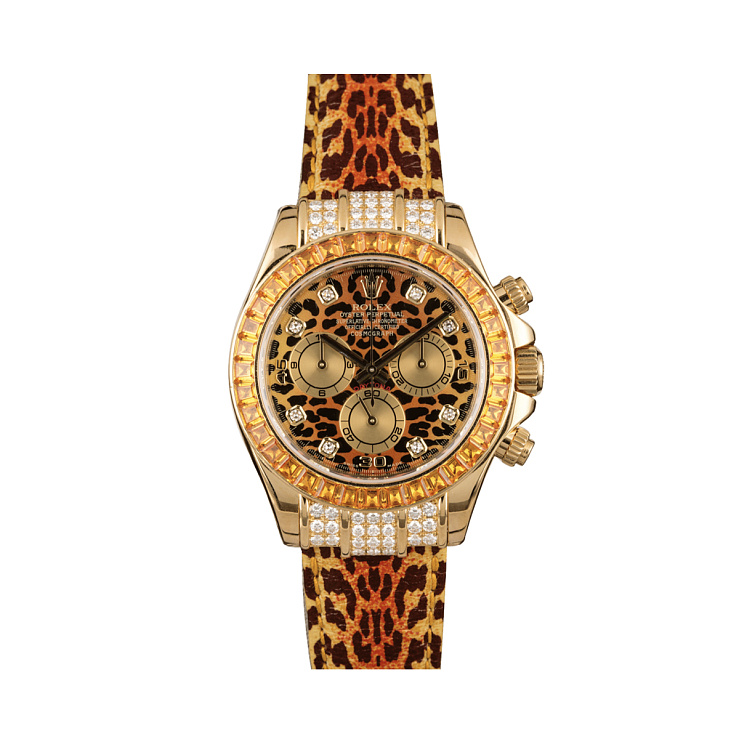 Часы Rolex  Daytona Special Edition Leopard  116598 SACO