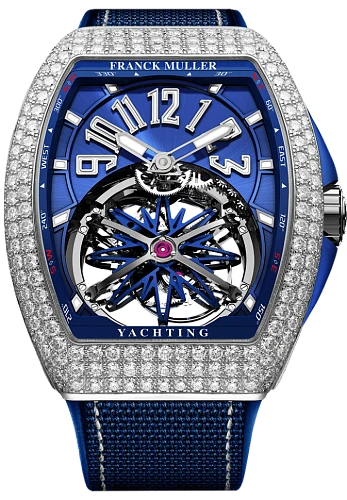 Заказать Franck Muller  Mens Collection Gravity Vanguard Yachting  V 45 T GR CS BL D ST