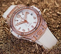 Заказать Hublot  Big Bang One Click King Gold White Pave 39 Mm  465.OE.2080.RW.1604