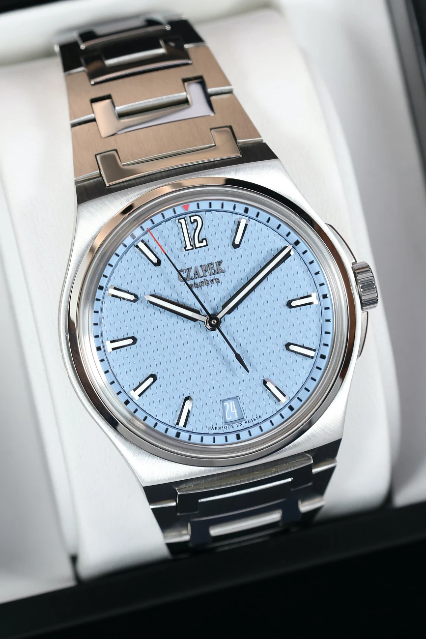 Часы Czapek  Antarctique Passage De Drake S Glacier Blue S 40.5 Mm  ANTARCTIQUE PASSAGE DE DRAKE S GLACIER BLUE S DI