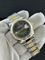 Часы Rolex  Datejust 36Mm Steel &amp; Yellow Gold Wimbledon Dial  126233