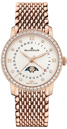 Заказать Blancpain  Villeret Quantieme Phases De Lune  6126 2987 MMB