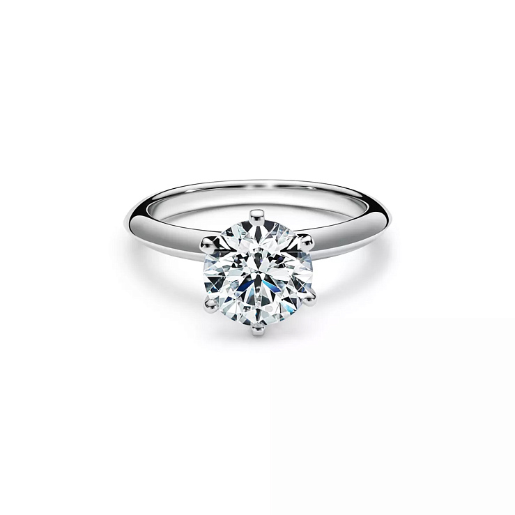 Украшение Tiffany &amp; Co  The Tiffany® Setting Engagement Ring in Platinum 1,00 ct. H/VS1   