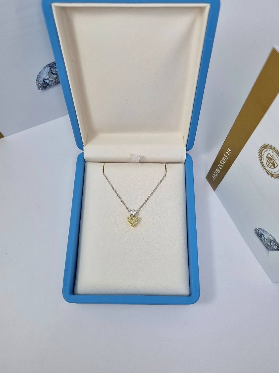 Украшение GIA  Подвеска с бриллиантом 1,20 ct. Y To Z/VS1   
