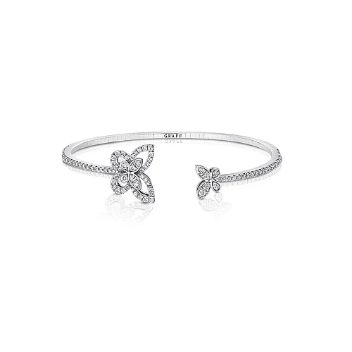 Украшение Graff  Butterfly Silhouette Open Diamond Bangle  RGB501-165 