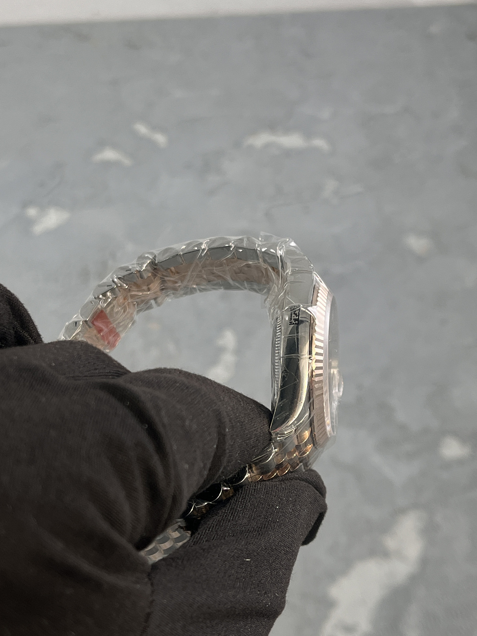 Часы Rolex  Datejust 36Mm Steel And Everose Gold Fluted Motif Dial With Diamonds  126231