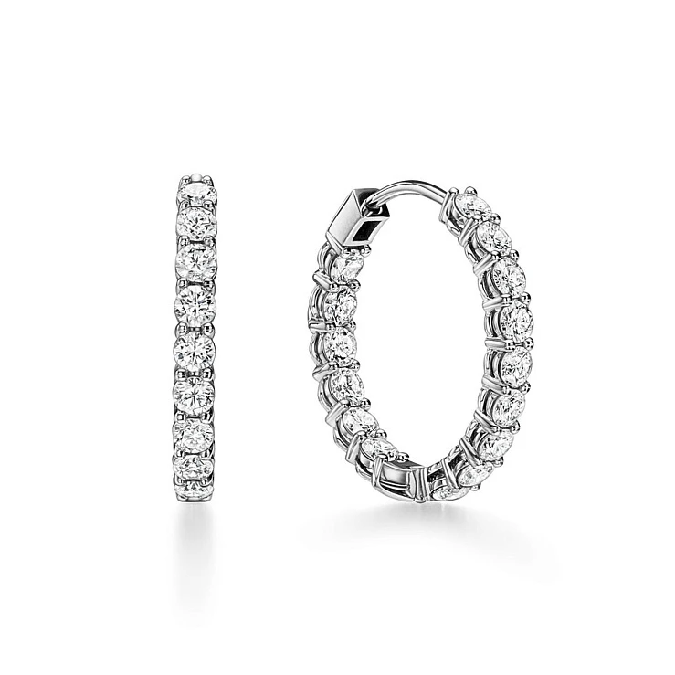 Украшение Tiffany &amp; Co  Hoop Earrings  25784782 