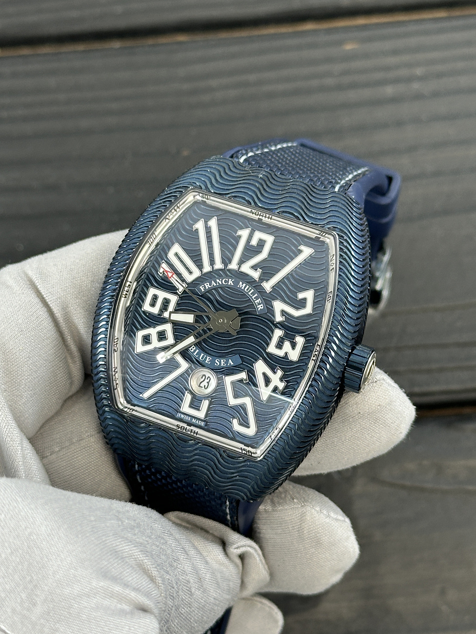 Часы Franck Muller  Vanguard Blue Sea  V 45 SC DT AC BL AC