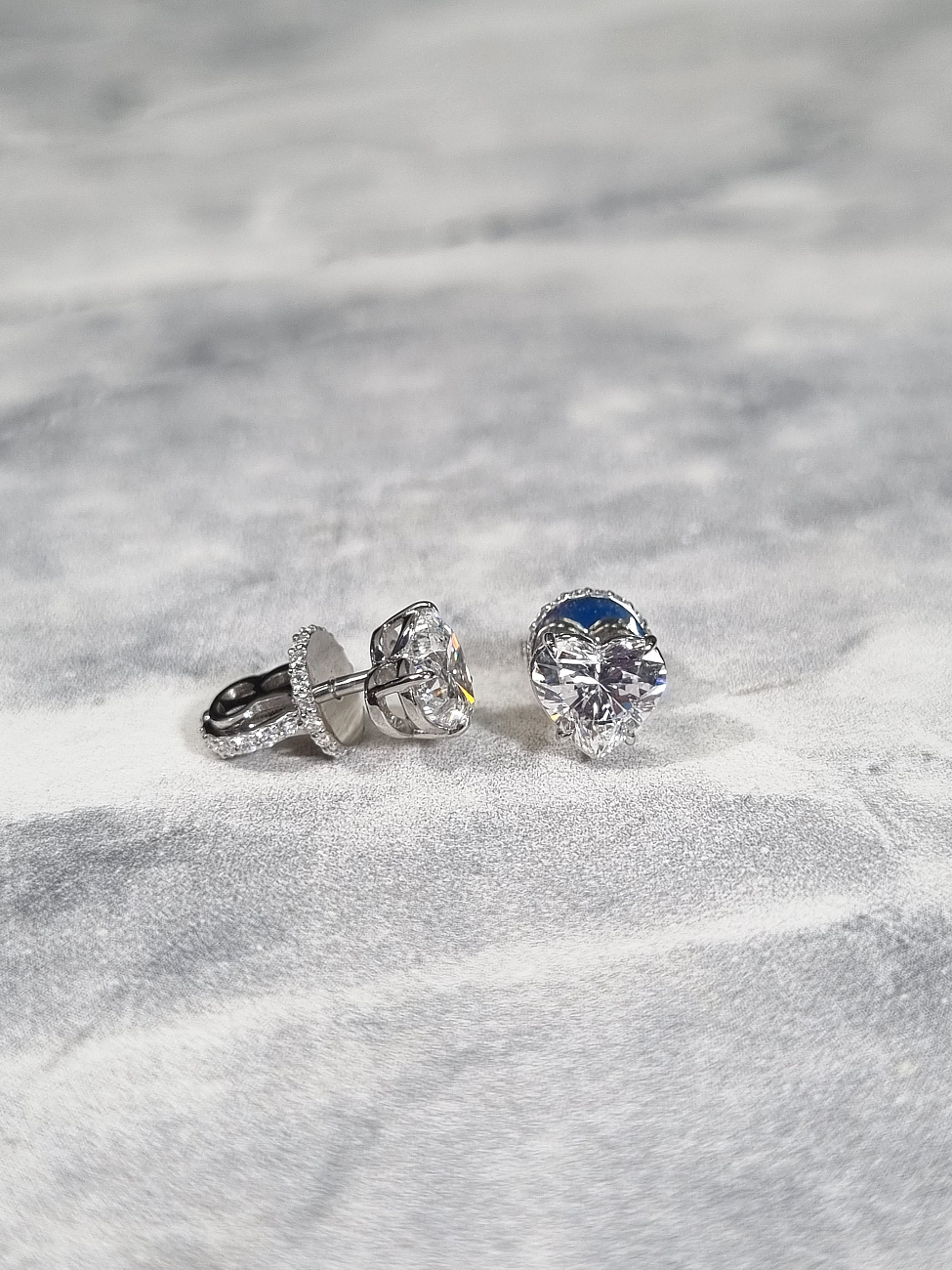 Украшение NO NAME  Серьги 0,90/0,91 Ct. E/Vs2   