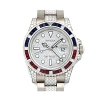 Часы Rolex  Gmt Master Ii Pepsi Custom  116710 FIX