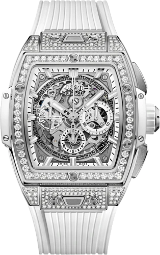 Заказать Hublot  Spirit Of Big Bang Titanium White Pave  642.NE.2010.RW.1604
