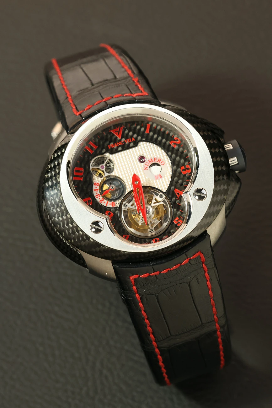 Часы Franc Vila  Tourbillon Carbon No-1  FVa №1 Carb