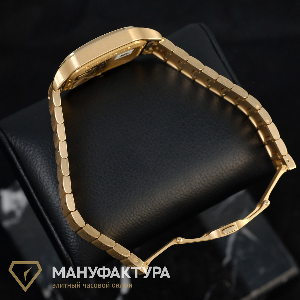 Часы Cartier  Large Rose Gold Santos De Cartier Skeleton  WHSA0016