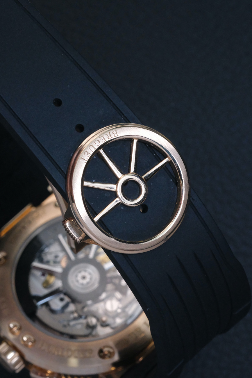 Часы Breguet  Marine Chronograph Rose Gold  5527BR