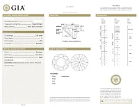 Украшение GIA  Кольцо с бриллиантом 3,01 ct. H/VS2   